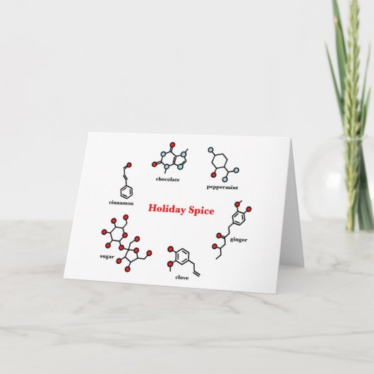 Holiday Spice Molecule Kaart (Voorkant)