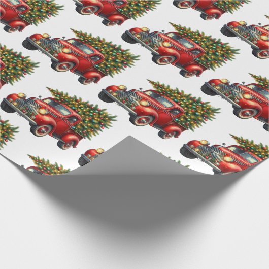 Holiday Spirit Animal Art Cadeaupapier (Hoek)