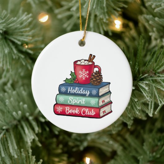 Holiday Spirit Book Club Ornament | Book Lovers (Boom)