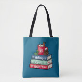 Holiday Spirit Book Club Tote Bag  (Voorkant)