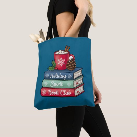 Holiday Spirit Book Club Tote Bag  (Dichtbij)