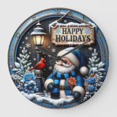 Holiday Spirit Clock Grote Klok (Voorkant)