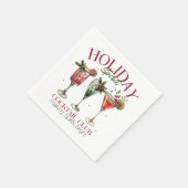 Holiday Spirit Cocktail Club Servet (Hoek)