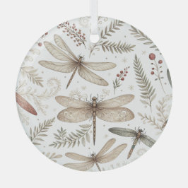 Holiday Spirit Libellen Glas Ornament