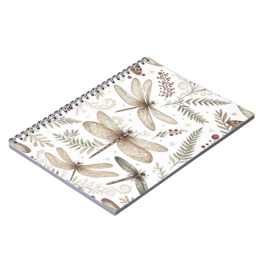 Holiday Spirit Libellen Notitieboek (Linkerzijde)