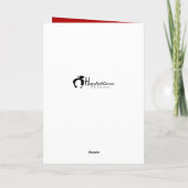 Holiday Spirit Mulled Wine Holiday Kaart (Achterkant)