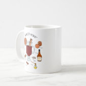 Holiday Spirit Mulled Wine Holiday Koffiemok (Voorkant links)