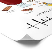 Holiday Spirit Mulled Wine Holiday Poster (Hoek)