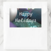 Holiday Spirits Rechthoekige Sticker (Tas)