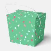 Holiday Sprinkles Treat Box - Groen Bedankdoosjes (Achterkant)