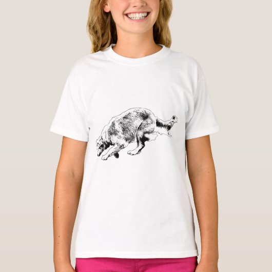 Holiday Sprint Smile, Golden Tee T-shirt (Voorkant)