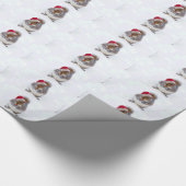 Holiday Squirrel Cadeaupapier (Hoek)