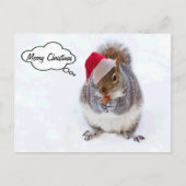 Holiday Squirrel Feestdagenkaart (Voorkant)