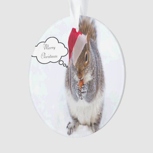 Holiday Squirrel Ornament (voorkant)