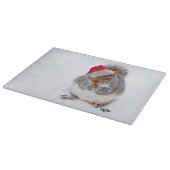 Holiday Squirrel Snijplank (Hoek)