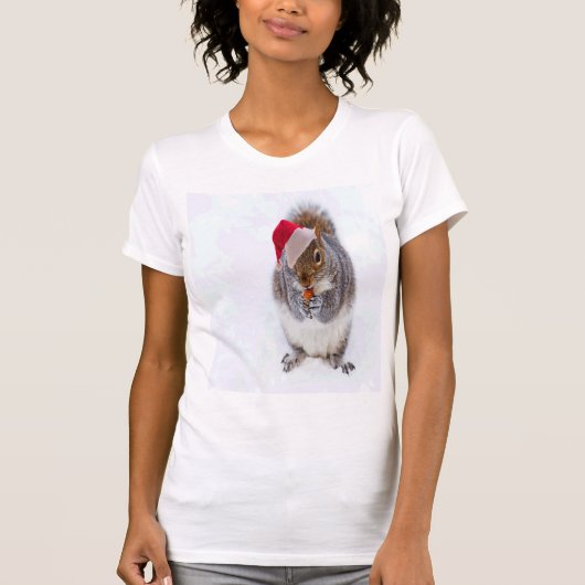 Holiday Squirrel T-shirt (Voorkant)