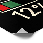 Holiday Srit At 12 Percent Funny Low Battery Chris Poster (Hoek)