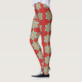 Holiday Star Leggings - Kerst Ornament Design (Links)