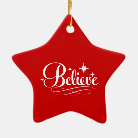 Holiday Star Ornament (Achterkant)