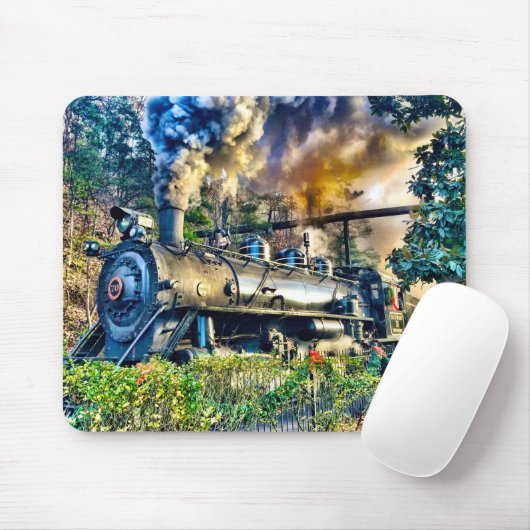 Holiday Steam Train Muismat (Met muis)