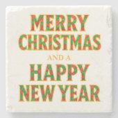 Holiday Stenen Onderzetter (Voorkant)