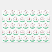 Holiday Stick Runner Guy Kerst wrapping papier Inpakpapier Vel (Voorkant 2)