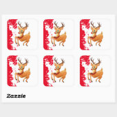 Holiday Stickers Rudolph (Vel)