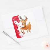 Holiday Stickers Rudolph (Envelop)