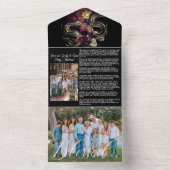 Holiday Story Kaart met foto's (Binnen)