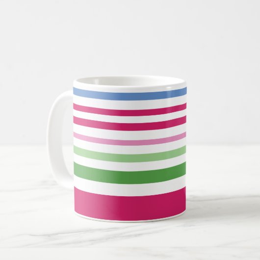 Holiday Stripe 3 Mug Koffiemok (Voorkant links)