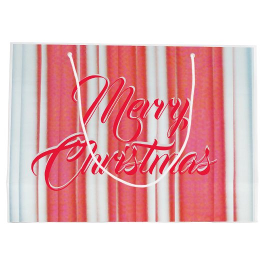 Holiday Stripes Groot Cadeauzakje (Achterkant)