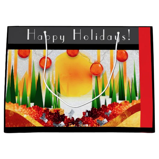 HOLIDAY SUNSHINE WITHIN THE PINES :) GROOT CADEAUZAKJE (Voorkant)