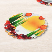 HOLIDAY SUNSHINE WITHIN THE PINES :) KARTONNEN ONDERZETTERS (Gekanteld)