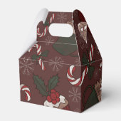 Holiday Sweet-behandelingen Bedankdoosjes (Achterkant)