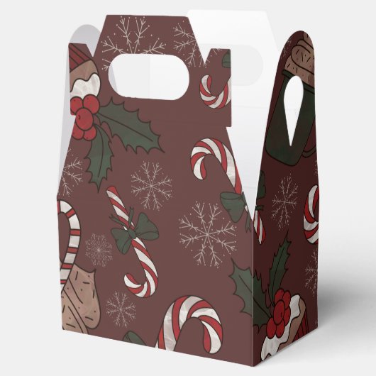 Holiday Sweet-behandelingen Bedankdoosjes (Geopend)