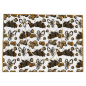 Holiday Sweets- Coco (Solid) Large Gift Bag Groot Cadeauzakje (Achterkant)