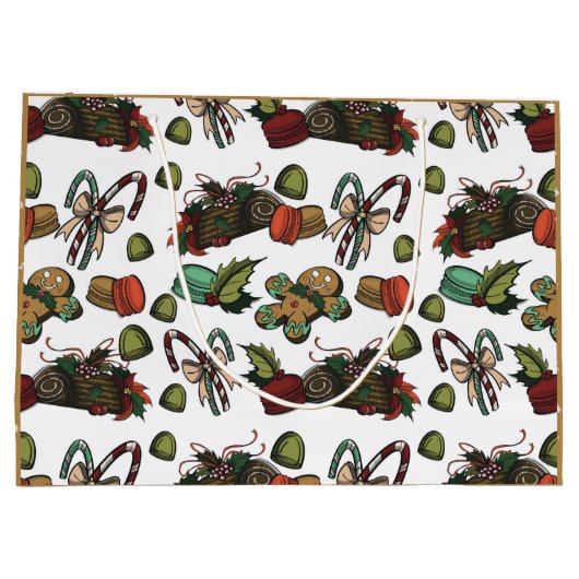 Holiday Sweets Groot Cadeauzakje (Achterkant)