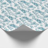 Holiday Sweets- Ice (Sheer) Cadeaupapier (Hoek)