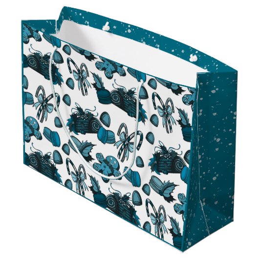 Holiday Sweets- Ice (Solid) Groot Cadeauzakje (Achterkant Gekanteld)