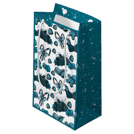 Holiday Sweets- Ice (Solid) Klein Cadeauzakje (Voorkant Gekanteld)