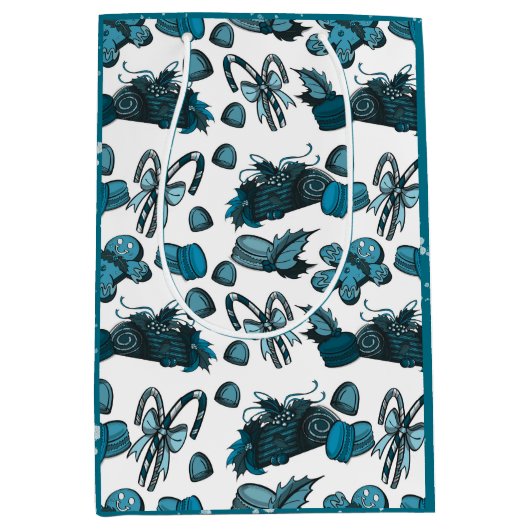 Holiday Sweets- Ice (Solid) Medium Cadeauzakje (Voorkant)