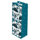 Holiday Sweets- Ice (Solid) Wijn Cadeautas (Voorkant Gekanteld)