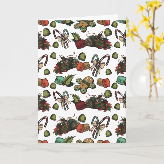 Holiday Sweets Kaart (Gele Bloem)