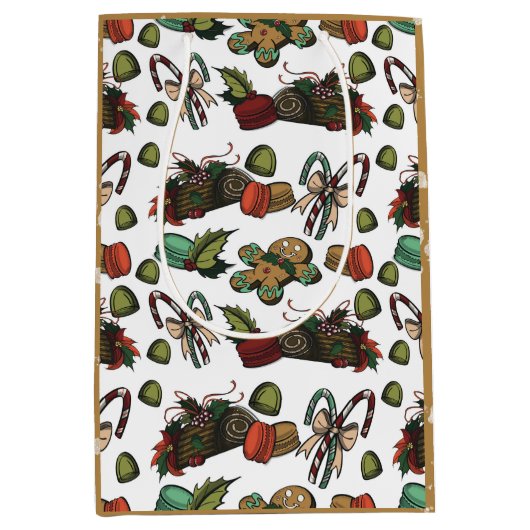 Holiday Sweets Medium Cadeauzakje (Voorkant)