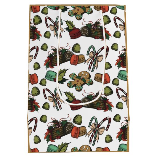 Holiday Sweets Medium Cadeauzakje (Achterkant)