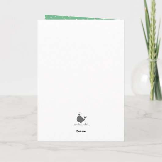 Holiday Sweets- Mint (Solid) Kaart (Achterkant)