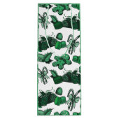 Holiday Sweets- Mint (Solid) Wijn Cadeautas (Achterkant)