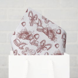 Holiday Sweets- Peppermint (Sheer) Tissuepapier