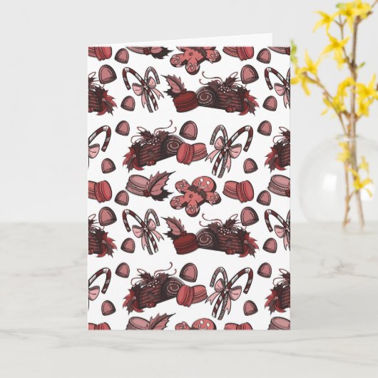 Holiday Sweets- Peppermint (Solid) Kaart (Gele Bloem)