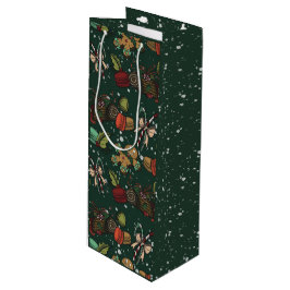 Holiday Sweets- Pine (Color) Wijn Cadeautas